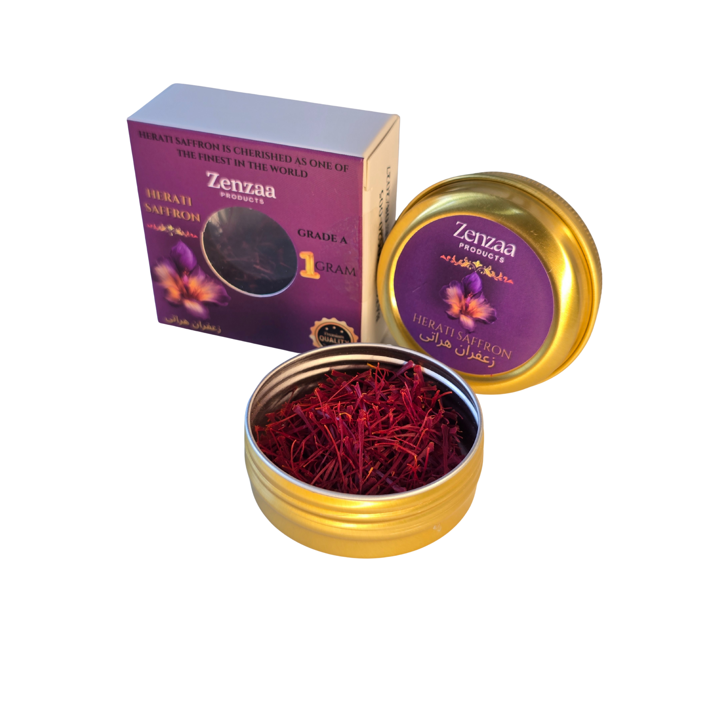 Organic Saffron - Afghan Super Negin Grade A
